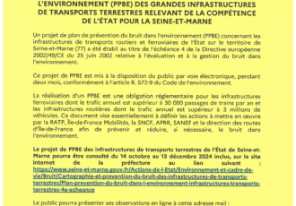 PROJET DE PLAN DE PRÉVENTION DU BRUIT DANS L’ENVIRONNEMENT (PPBE).