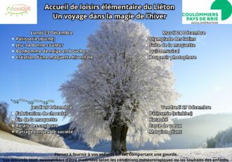 Planning des activités ALSH du Liéton