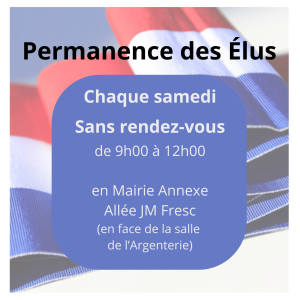 Permanence élus